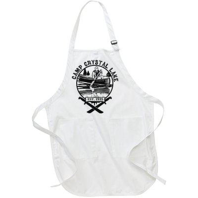 Camp Crystal Lake Full-Length Apron With Pockets