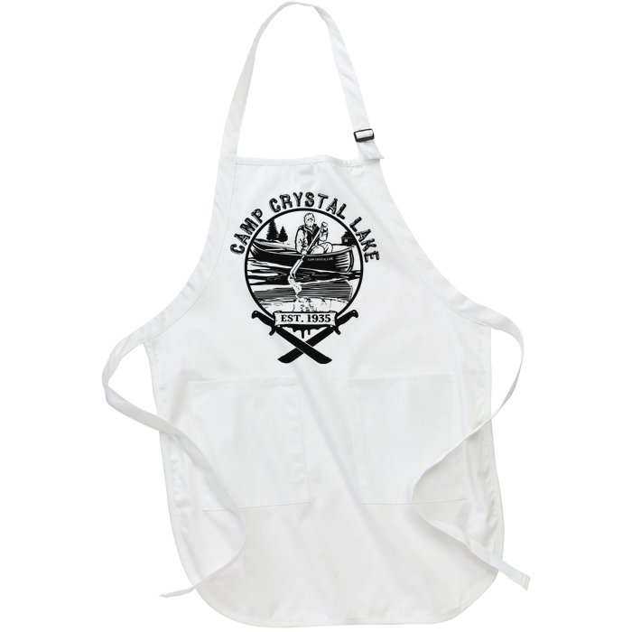 Camp Crystal Lake Full-Length Apron With Pockets