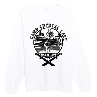 Camp Crystal Lake Premium Crewneck Sweatshirt