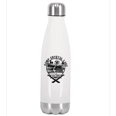 Camp Crystal Lake Stainless Steel Insulated Water Bottle