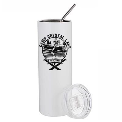 Camp Crystal Lake Stainless Steel Tumbler