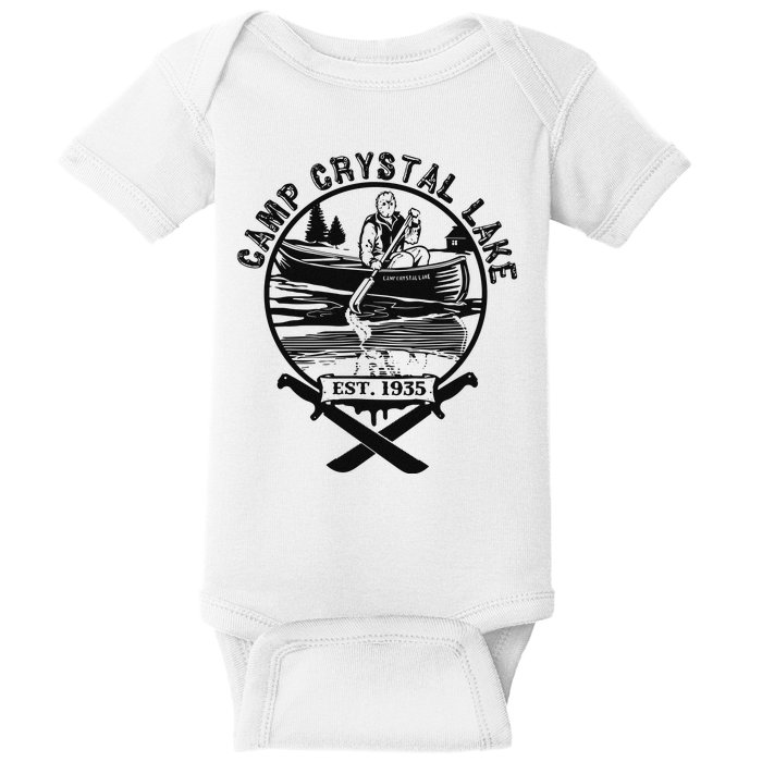 Camp Crystal Lake Baby Bodysuit