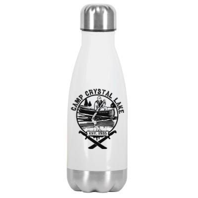 Camp Crystal Lake Stainless Steel Insulated Water Bottle