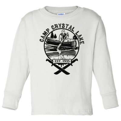 Camp Crystal Lake Toddler Long Sleeve Shirt