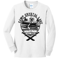 Camp Crystal Lake Kids Long Sleeve Shirt