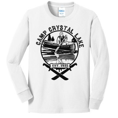 Camp Crystal Lake Kids Long Sleeve Shirt