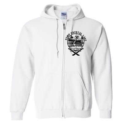 Camp Crystal Lake Full Zip Hoodie