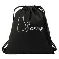 Childless Cat Lady Funny Democratic Voter Democrat Drawstring Bag