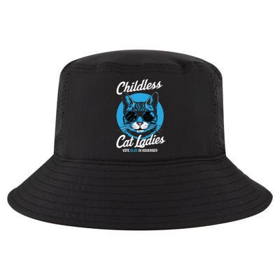 Childless Cat Lady Cool Comfort Performance Bucket Hat