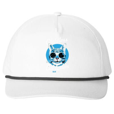 Childless Cat Lady Snapback Five-Panel Rope Hat