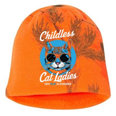 Childless Cat Lady Kati - Camo Knit Beanie