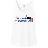 Childless Cat Lady Voting Election 2024 Usa Ladies Essential Tank