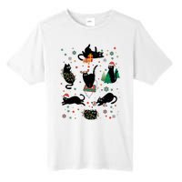 Cute Christmas Light Cat Funny Cat Lover Merry Christmas Tall Fusion ChromaSoft Performance T-Shirt