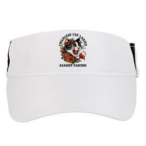 Childless Cat Ladies Against Fascism Feminist Adult Drive Performance Visor