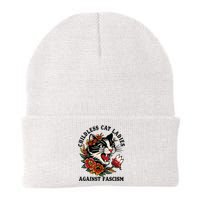 Childless Cat Ladies Against Fascism Feminist Knit Cap Winter Beanie