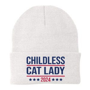 Childless Cat Lady 2024 For President Knit Cap Winter Beanie