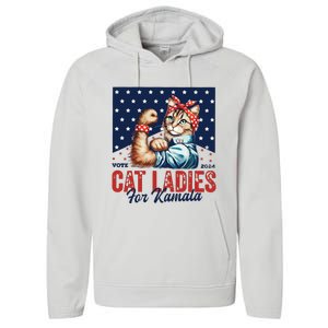 Childless Cat Ladies Performance Fleece Hoodie