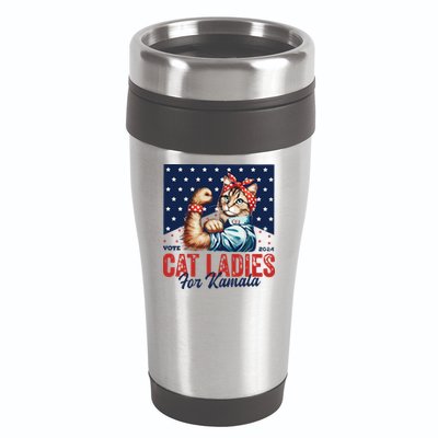 Childless Cat Ladies 16oz Travel Tumbler