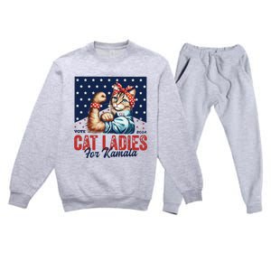 Childless Cat Ladies Premium Crewneck Sweatsuit Set