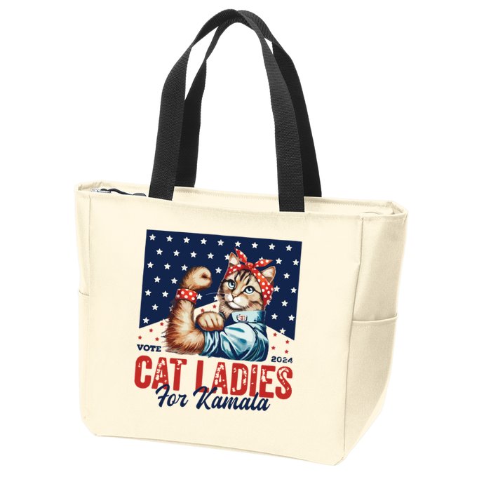 Childless Cat Ladies Zip Tote Bag
