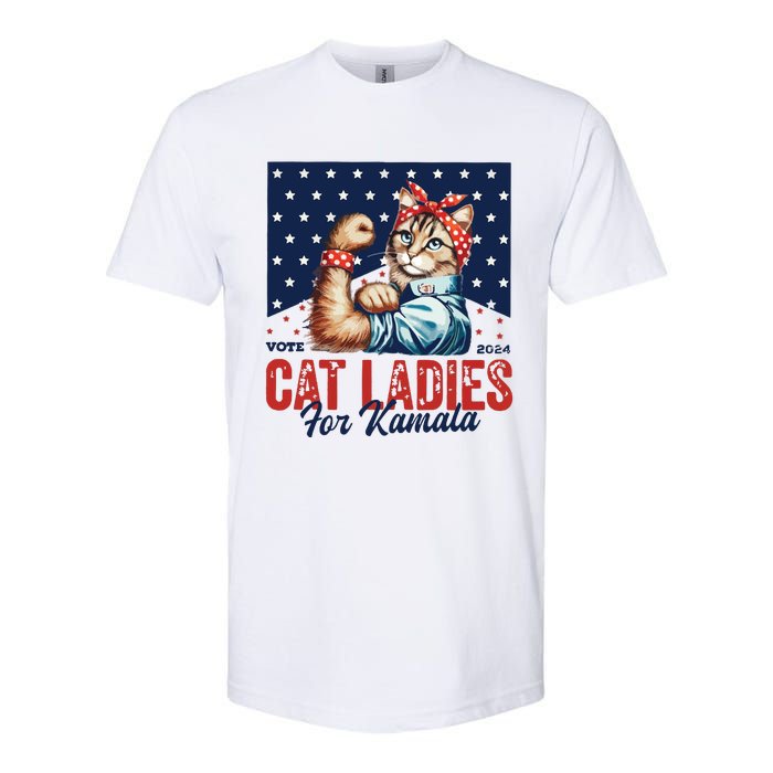 Childless Cat Ladies Softstyle CVC T-Shirt