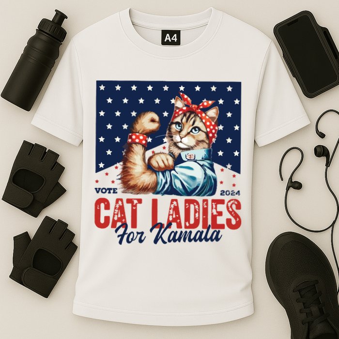 Childless Cat Ladies Cooling Performance Crew T-Shirt