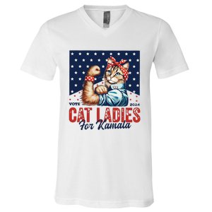 Childless Cat Ladies V-Neck T-Shirt