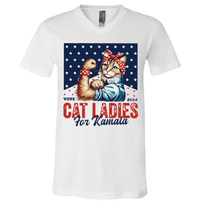 Childless Cat Ladies V-Neck T-Shirt