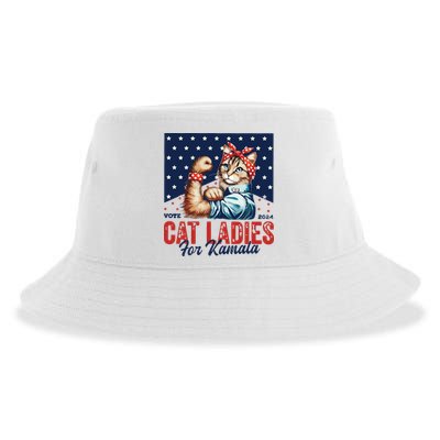 Childless Cat Ladies Sustainable Bucket Hat