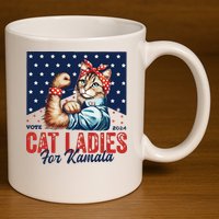 Childless Cat Ladies 11oz C Handle Ceramic Mug