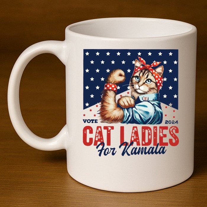Childless Cat Ladies 11oz C Handle Ceramic Mug
