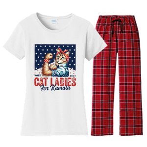 Childless Cat Ladies Women's Flannel Pajama Set