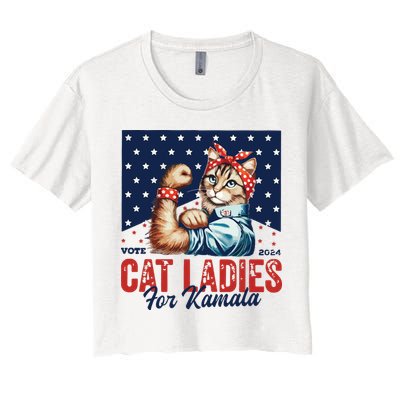 Childless Cat Ladies Women's Crop Top Tee