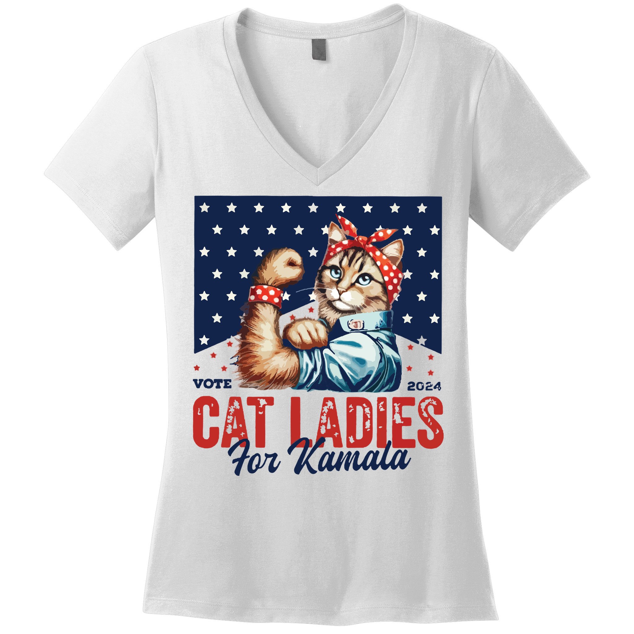 Childless Cat Ladies Women's V-Neck T-Shirt