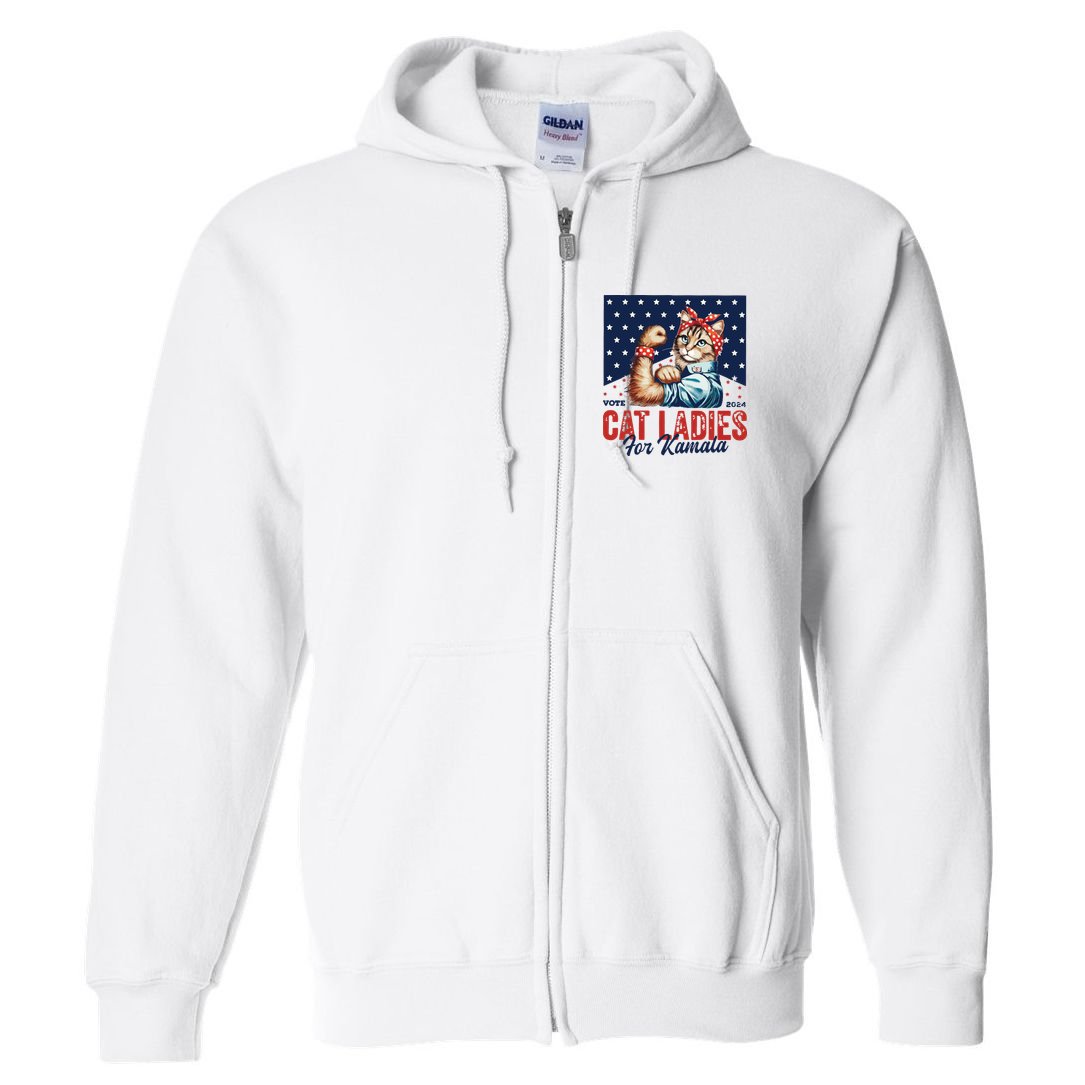 Childless Cat Ladies Full Zip Hoodie