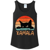 Childless Cat Ladies For Kamala Retro 2024 Ladies Essential Tank