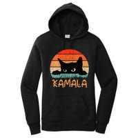 Childless Cat Ladies For Kamala Retro 2024 Women's Pullover Hoodie