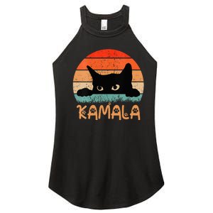 Childless Cat Ladies For Kamala Retro 2024 Women's Perfect Tri Rocker Tank