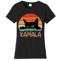 Childless Cat Ladies For Kamala Retro 2024 Women's T-Shirt