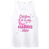 Childless Cat Lady For Harris 2024 Cat Lovers Kamala Harris 2024 PosiCharge Competitor Tank