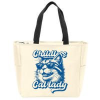 Childless Cat Ladies Against Fascism Zip Tote Bag