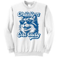 Childless Cat Ladies Against Fascism Sweatshirt