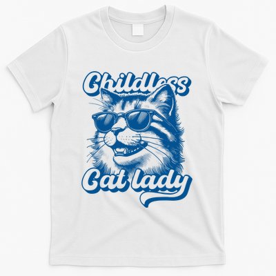 Childless Cat Ladies Against Fascism T-Shirt