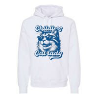 Childless Cat Ladies Against Fascism Premium Hoodie