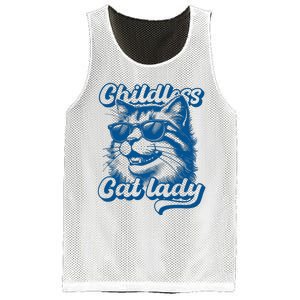 Childless Cat Ladies Against Fascism Mesh Reversible Basketball Jersey Tank