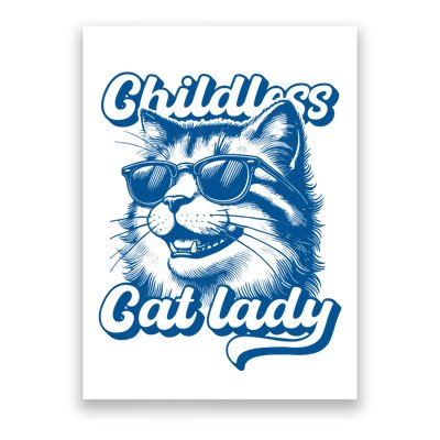 Childless Cat Ladies Against Fascism Poster