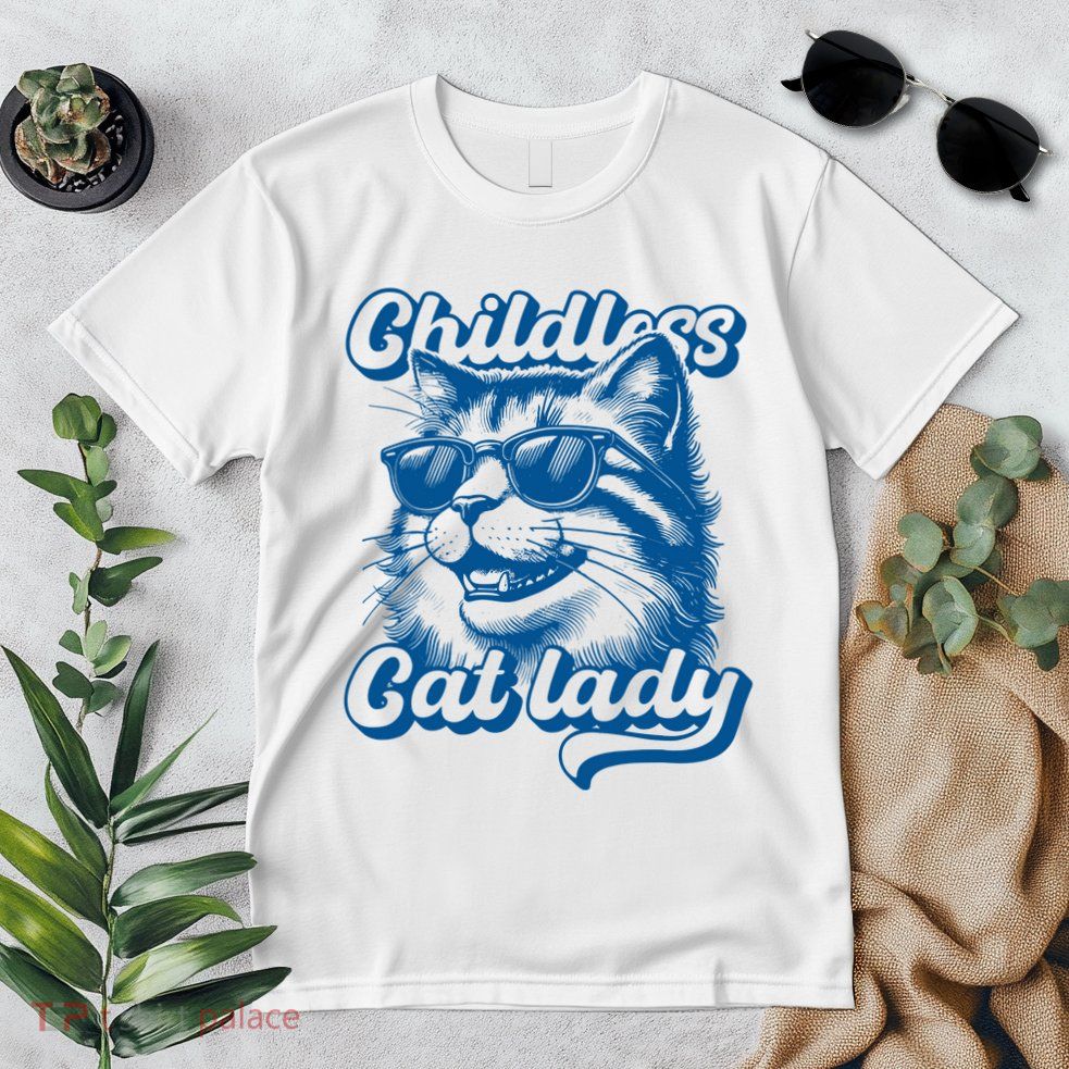 Childless Cat Ladies Against Fascism Premium T-Shirt