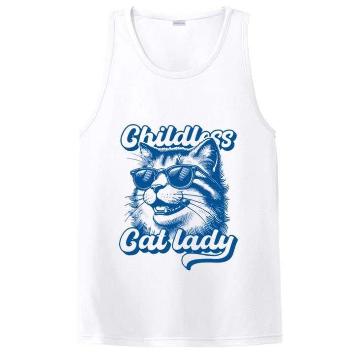 Childless Cat Ladies Against Fascism PosiCharge Competitor Tank