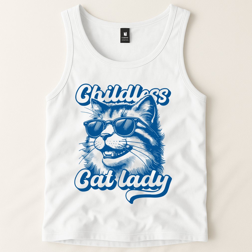 Childless Cat Ladies Against Fascism Tank Top