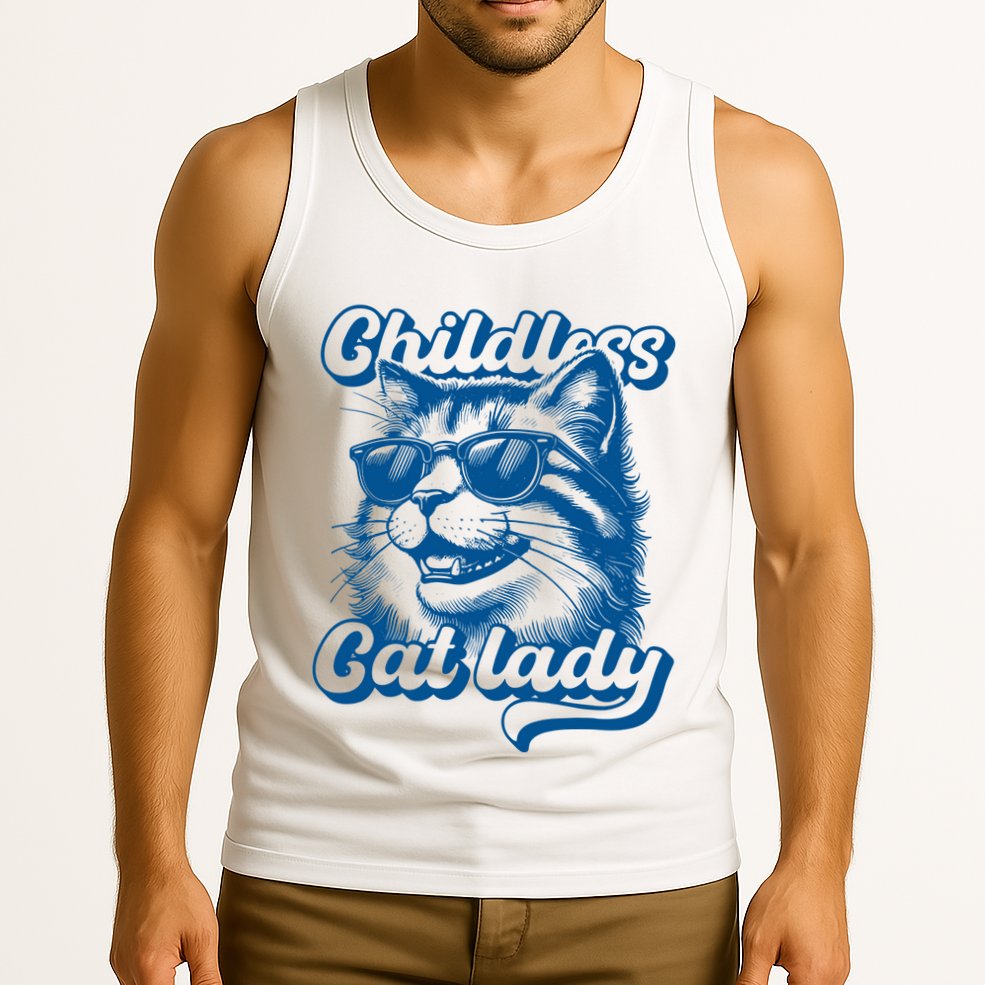 Childless Cat Ladies Against Fascism Tank Top